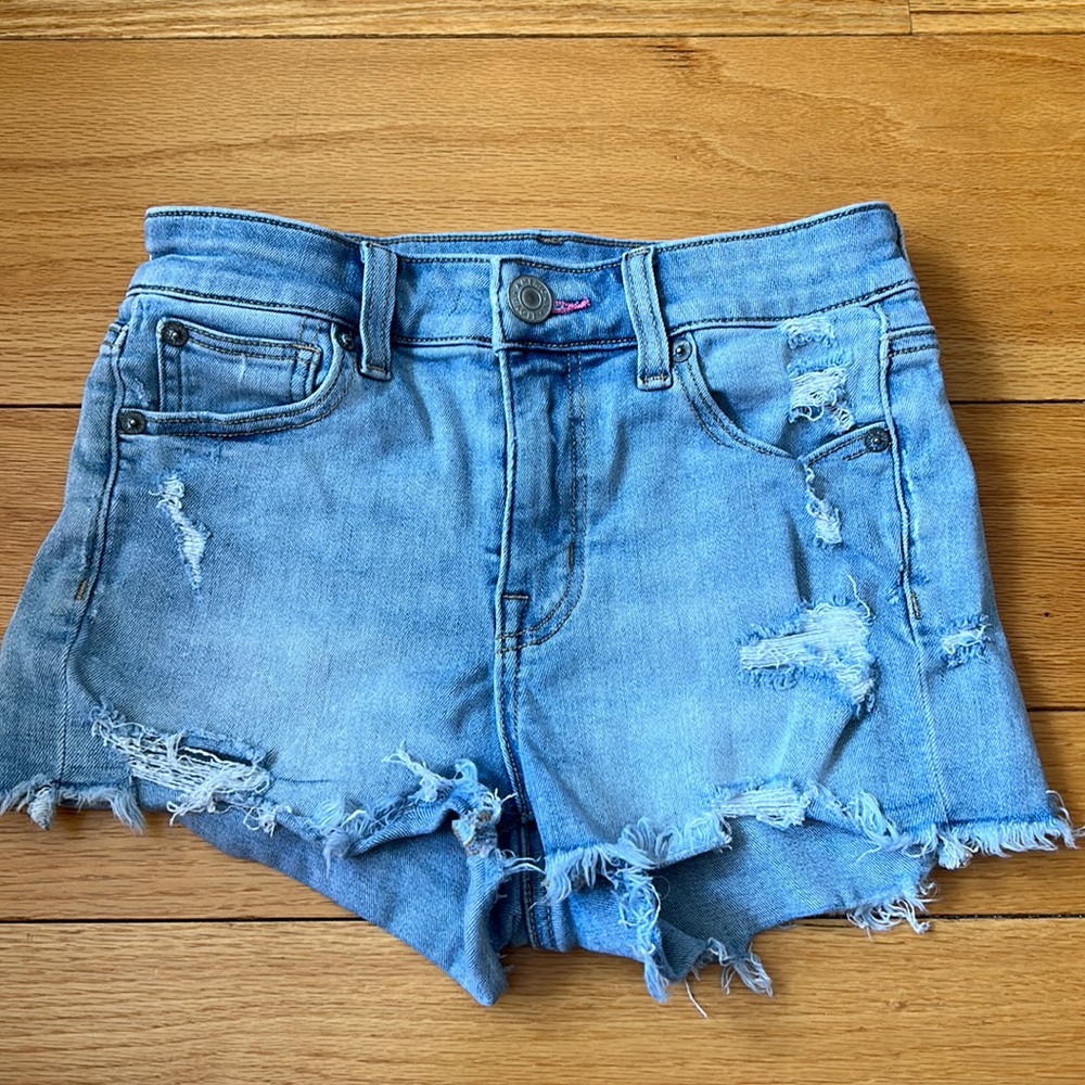 American Eagle Pride jean shorts